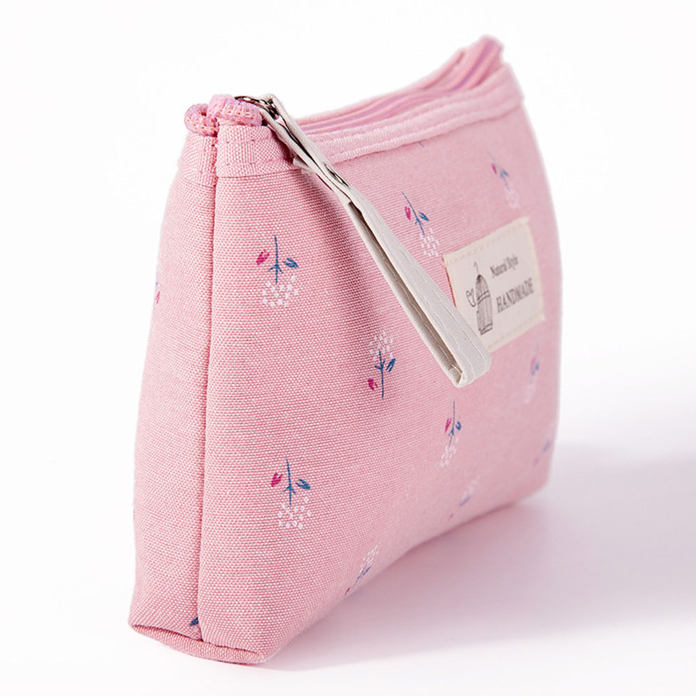 Bolsa de cosméticos de lona im - Korean Skincare Routine reseña y precio