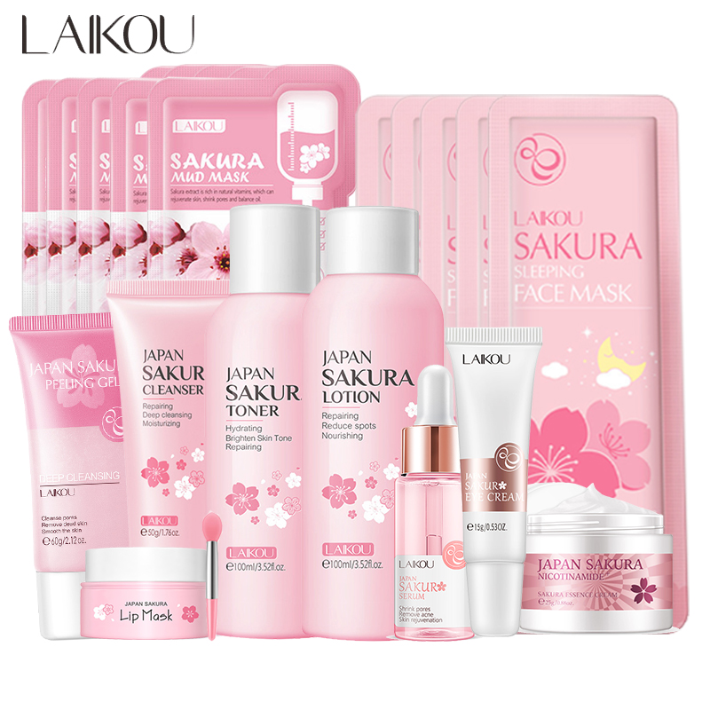 Sakura-limpiador Facial corean - Korean Skincare Routine reseña y precio